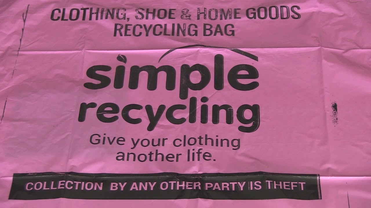 Pink bag 2024 recycling